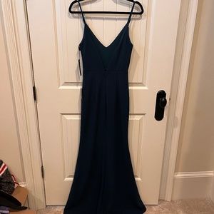 Infinite Glory Forest Green Maxi Dress